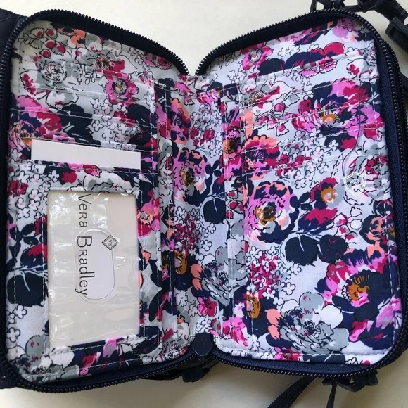 NWOT Vera Bradley 3 in 1 crossbody wristlet wallet - Picture 8 of 16